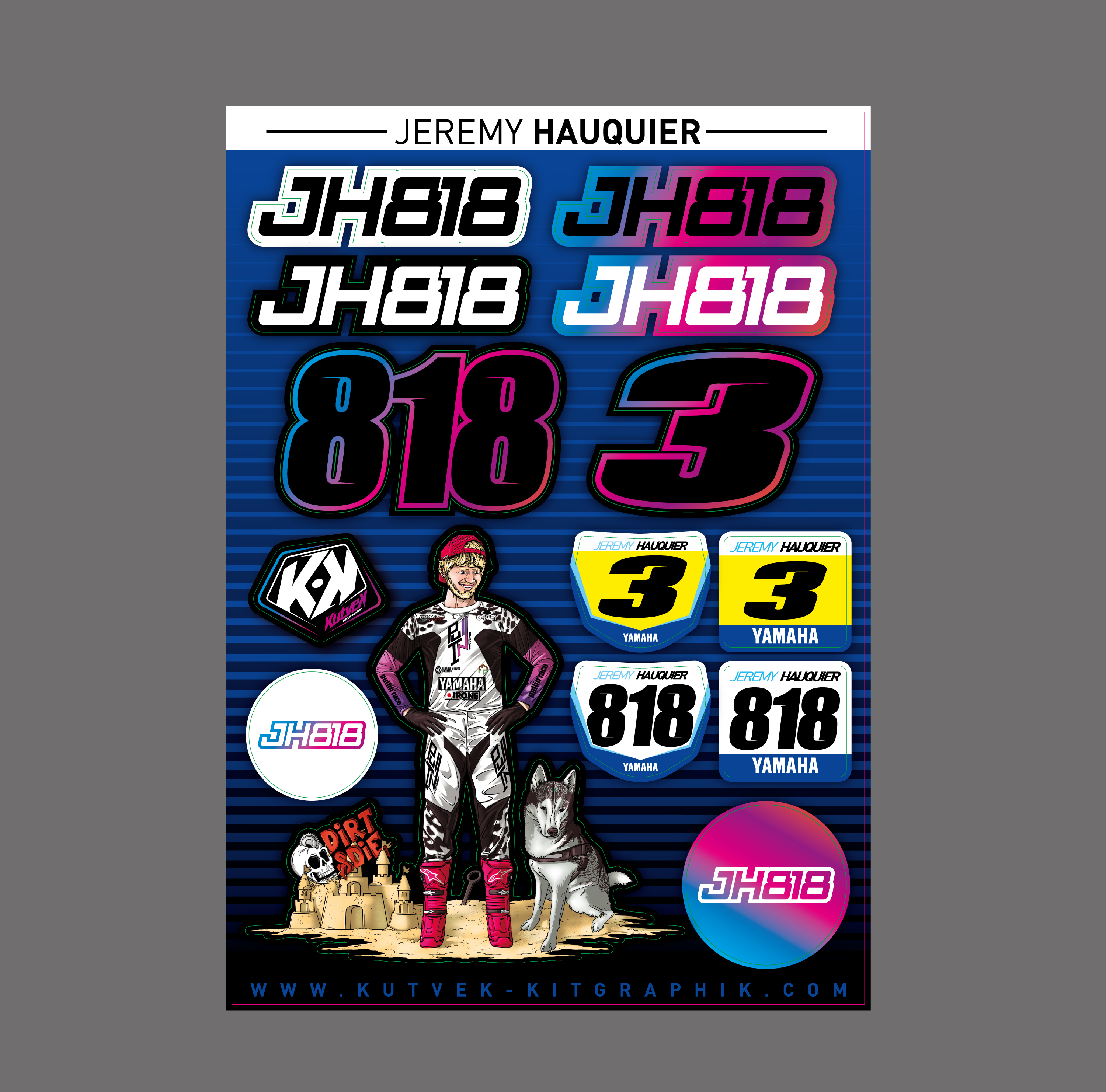 Planche Stickers
