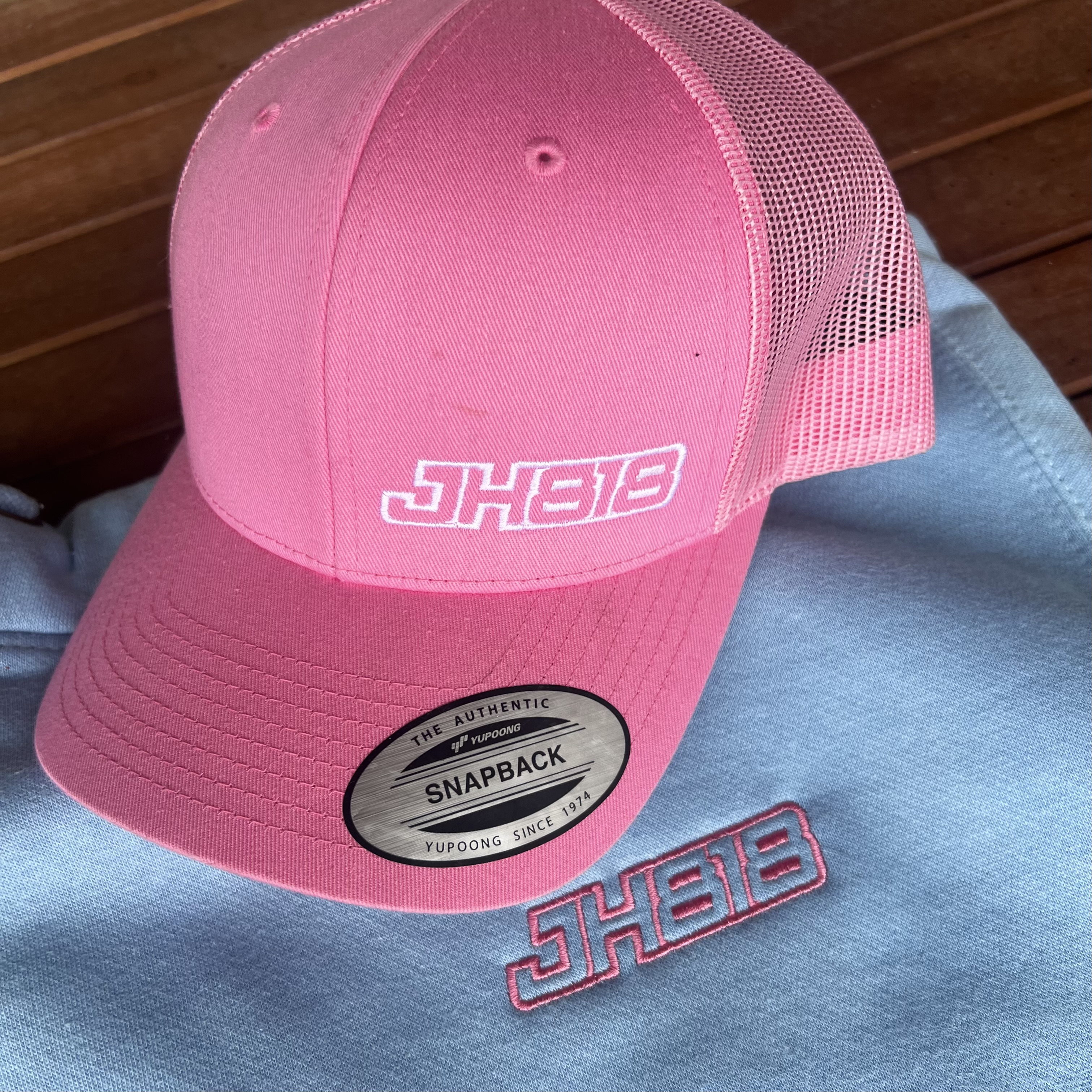 Casquette Retro Trucker Rose